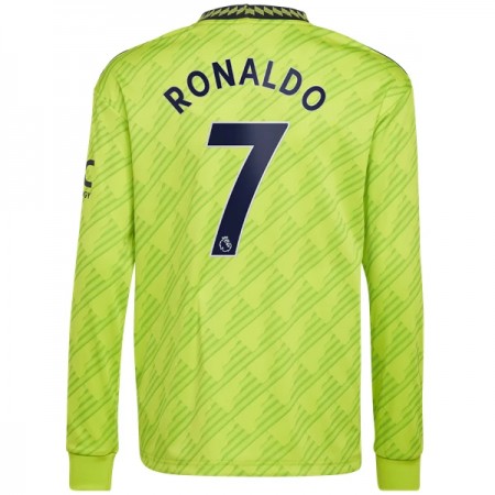 Camiseta de fútbol Manchester United Ronaldo 7 3ª equipación 2022/23 Manga Larga Camiseta de fútbol Manchester United Ronaldo 7 3ª equipación 2022/23 Manga Larga